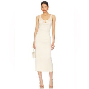 Camila Coelho fern midi dress